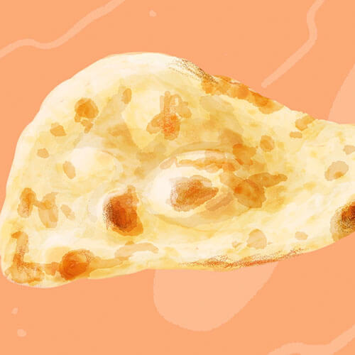 ナンのイラスト